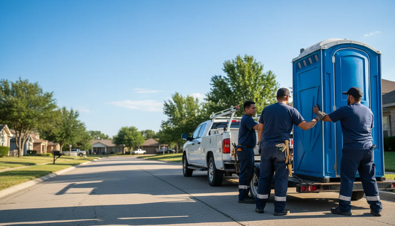 Portable Toilet Rental in Pocasset, OK near me